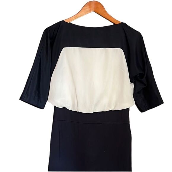 Loft Color block 3/4 sleeve mini dress - Picture 2 of 9